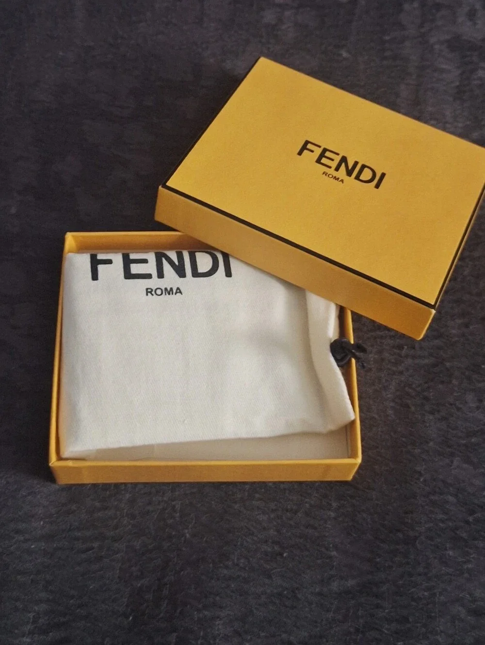 Fendi slim leather